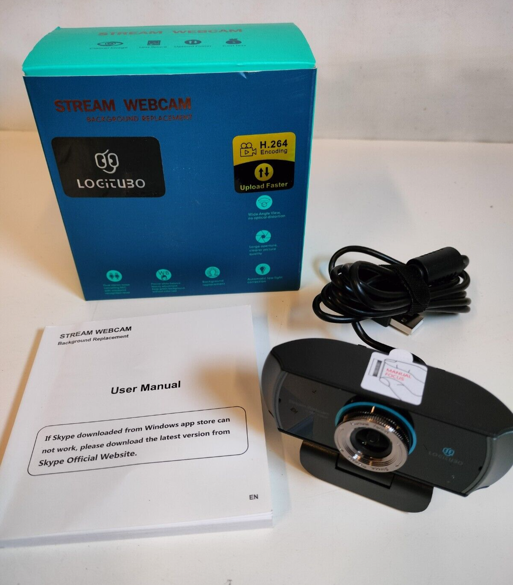 Logitubo Stream Webcam Live Streaming Gaming New In Box UK