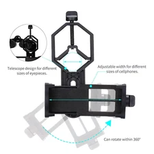 Mobile Phone Holder Adapter Bracket For Binoculars Monocular Scope Telescope