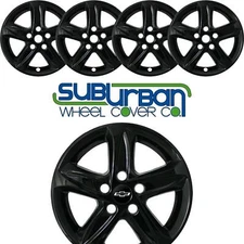 2019-2024 Chevrolet Malibu LS 16" Gloss Black Wheel Skins # IMP-464BLK SET/4