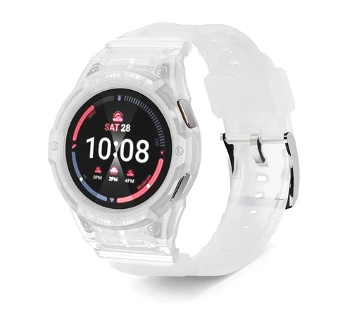 TPU Rugged Sport Band Strap Case Cover For Samsung Galaxy Watch 7 6 5 4 40/44mm - Picture 13 of 18