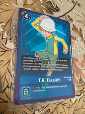 Digimon Card Game Single BT8-087 U T.K. Takaishi New Awakening