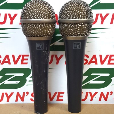 Lot of 2- EV Electro Voice Cobalt Co9 Vocal Dynamic Microphones (No Cables) USED
