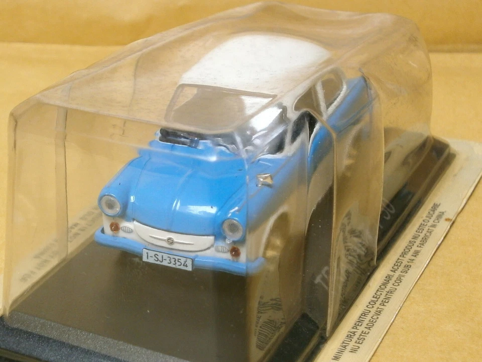 TRABANT P50 -  scala 1:43 NUOVA CON BLISTER (EDICOLA) - Immagine 2 di 2