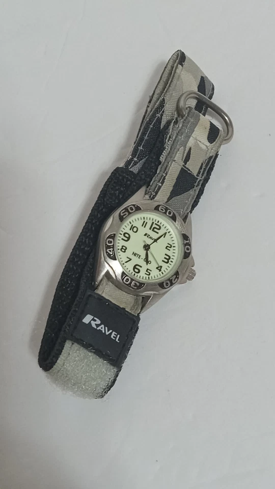 RELOJES DE VIAJE PARA NIÑOS CORREAS MARIPOSA CARA TRANSPARENTE FÁCIL DE LEER PARA NIÑOS Foto 2 de 4