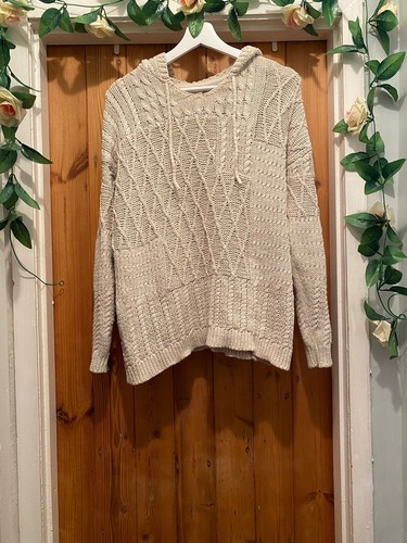 CABLE KNIT CHARLIE HOODED JUMPER 