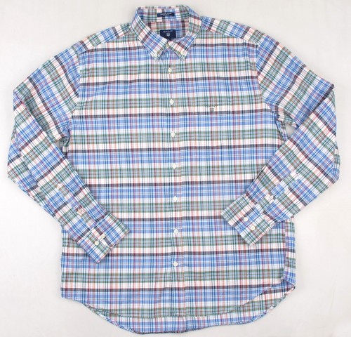 GANT COMFORT OXFORD REGULAR FIT Herren Karohemd Button Down XL Langarm - Bild 3 von 24