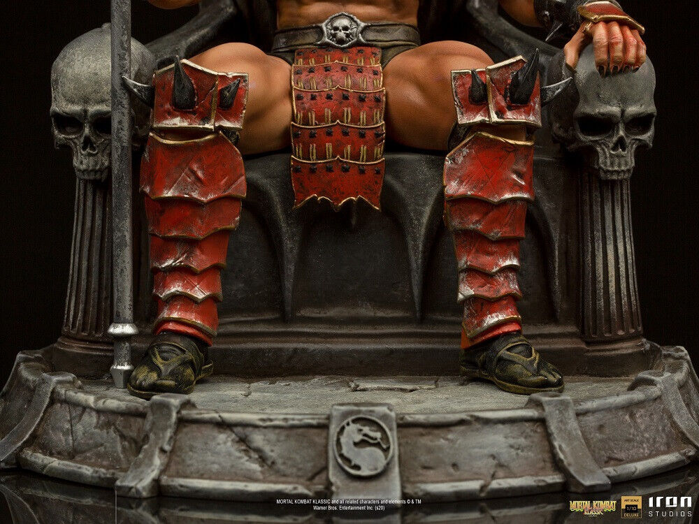 Mortal Kombat: una statua per Shao Kahn da Iron Studios –