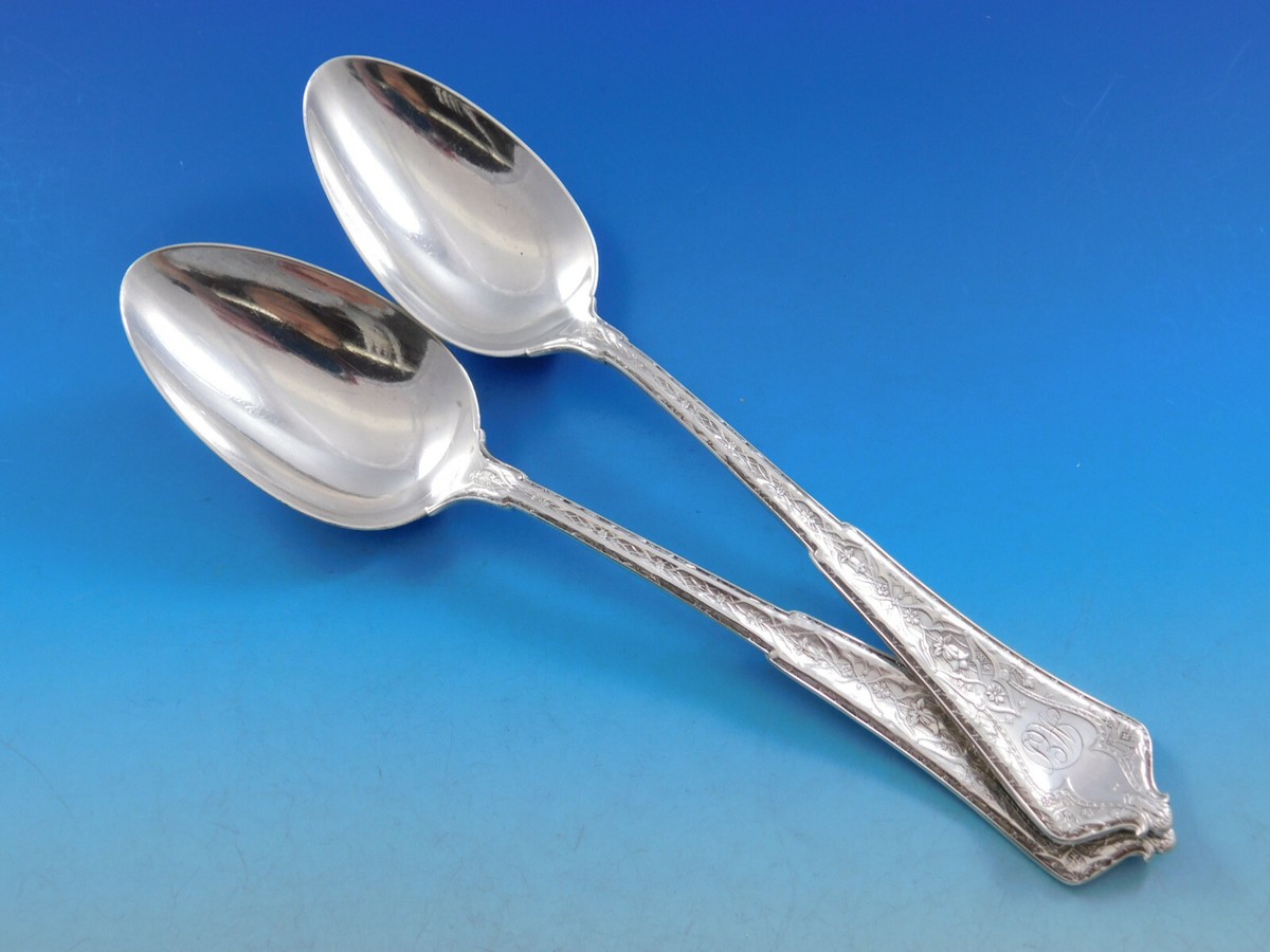 Persian by Tiffany and Co Sterling Silver Flatware Set Service 52