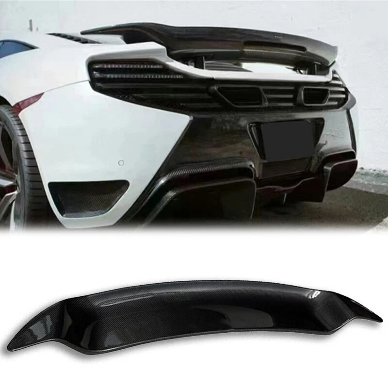 Alerón trasero de fibra de carbono real estilo ANTES apto para McLaren MP4-12C 650S Foto 2 de 4