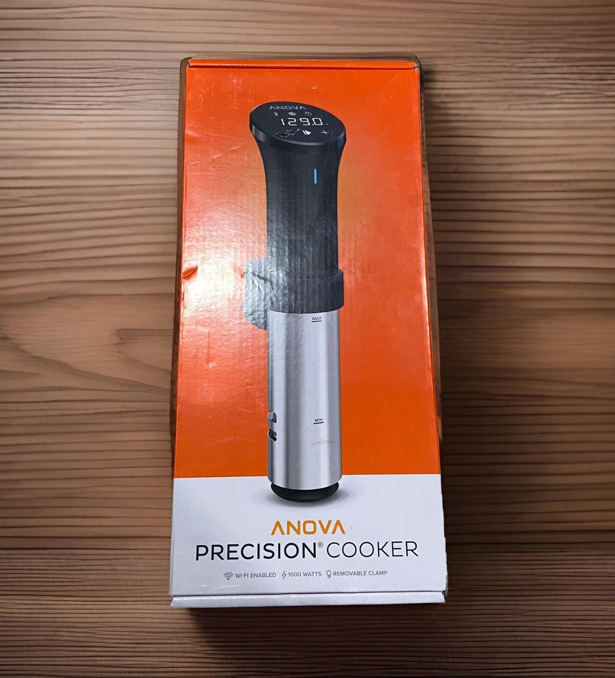 Anova 1000W Black/Silver Precision Cooker - (AN500-US00) 1000 watts
