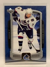 #99 Brendan Morrison Vancouver Canucks 2005-06 Upper Deck Rookie Update Hockey C