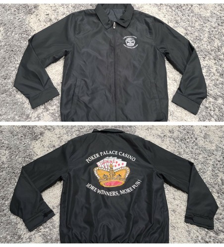 Poker Palace Casino Windbreaker Jacket 