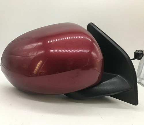 2017 Jeep Compass Passenger Side View Power Door Mirror Red OEM D03B65007