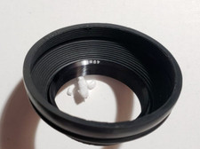 49mm Rubber Folding Lens Hood Sun Shade Collapsible, unbranded, screw in, EUC