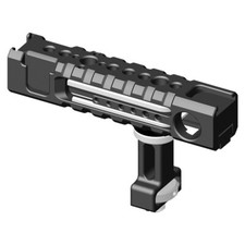 Top Handle Handgrip with 3/8 Arri 15MM Rod Clamp Cold Shoe for DSLR Camera