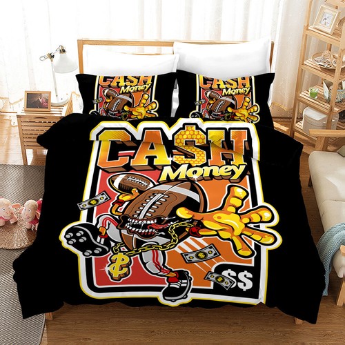 Rugby League Quilt Duvet Cover Bed Set Pillowcase Single Double Queen King Size - Picture 36 of 41
