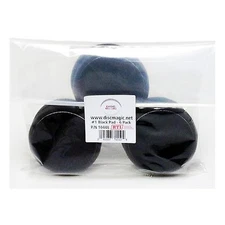 6pcs ELM USA,RTI ECO Black #1 Buffing Pads for Disc Repair Machines OEM Factory 
