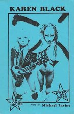 Karen Black Band Flyer Marquee NYC Aug 25 DS Punk Glam Michael Lavine Photo