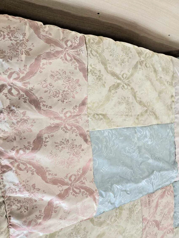 Victoria Classics Ltd-Full Size Patchwork Comforter & (2) Standard Shams-Lovely! - Image 3 of 4