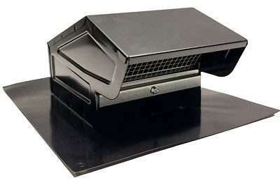 のんのん Broan NuTone 636 Roof Vent Cap For Fans with 3-4in Duct in Black