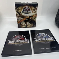 Jurassic Park 25th Anniversary Collection Steelbooks