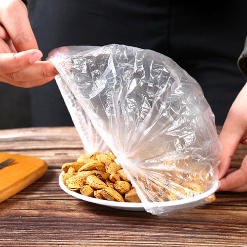 200x Disposable Foods Storage Covers Bags Bowls Elastic Plate Fresh Keeping Bags - Picture 10 of 12