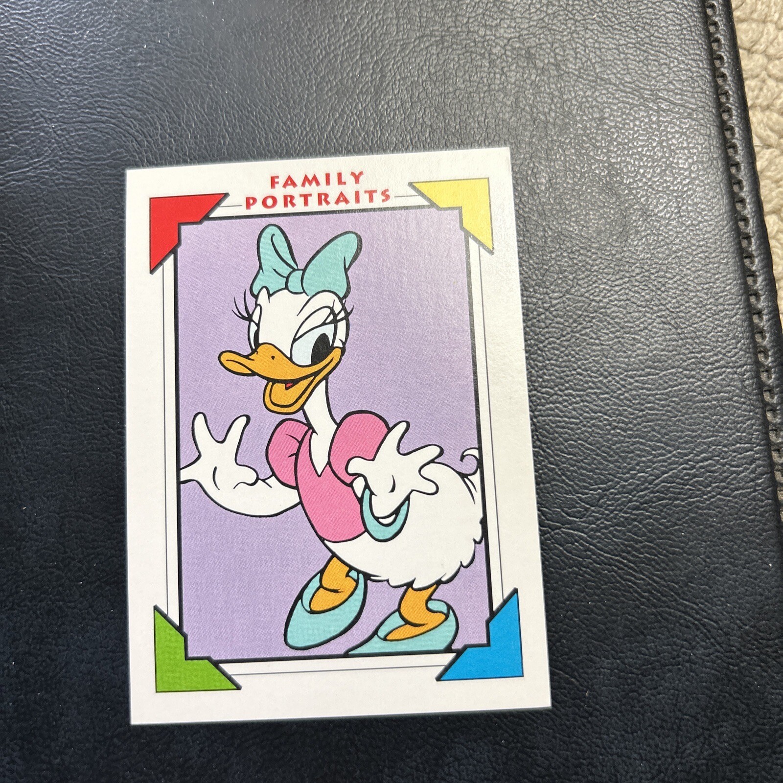 Jb19 Disney Family Portraits 1991 Impel #105 Daisy Duck