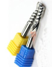 10pcs 2*8mm single flute spiral CNC router bits Φ3.175mm 1/8"  [SN3]