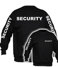 Security Sweatshirt Sicherheitsfirma Türsteh...
