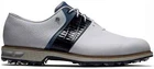 FootJoy Dryjoys Premiere Series Packard Golf Shoes - White/Navy 54269-BLEMS