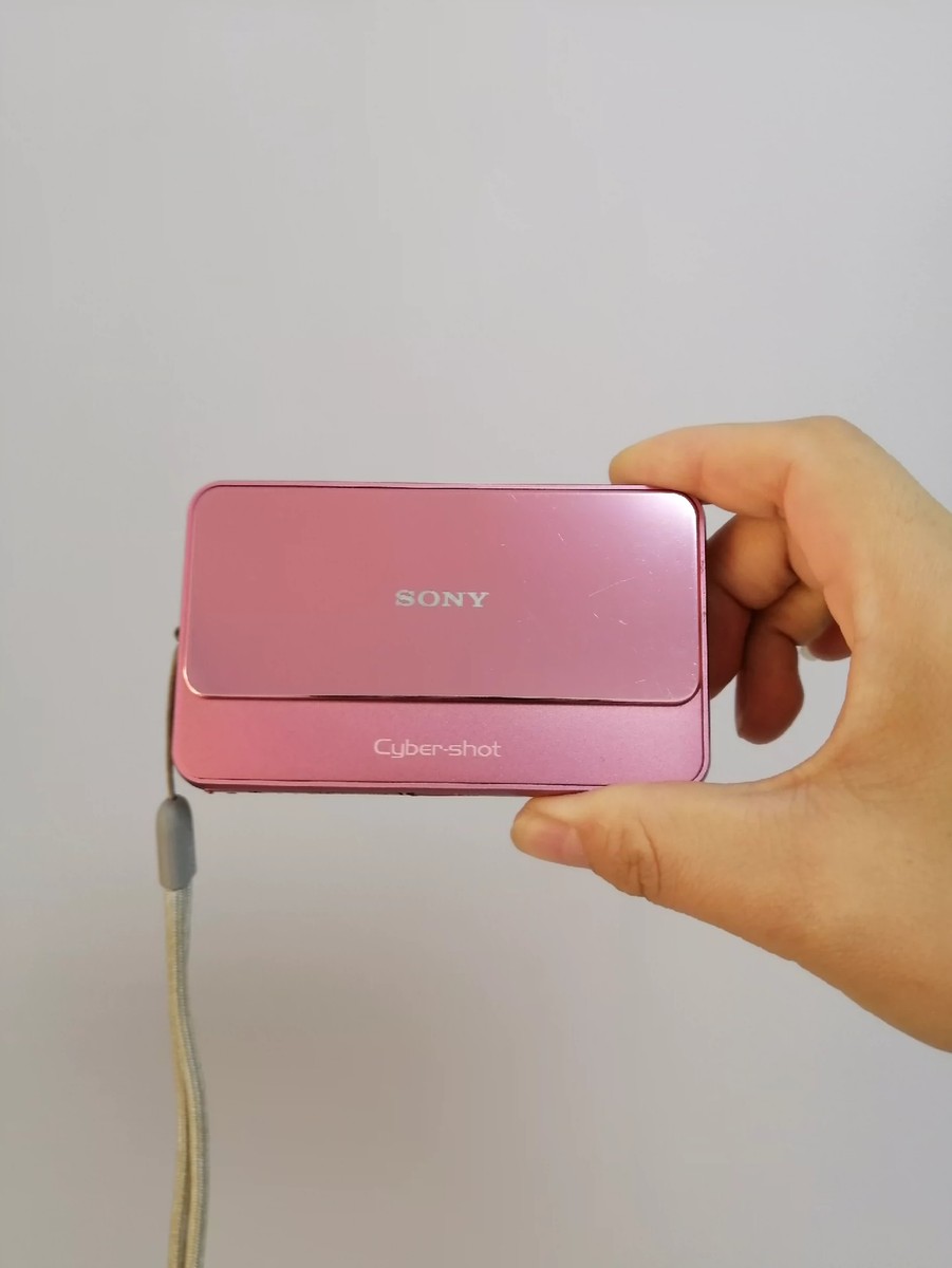 【美品動作品】SONY Cyber−Shot DSC-T110ピンク SONY Digital Camera DSC-T110 PINK Cyber Shot 4x Optical Zoom