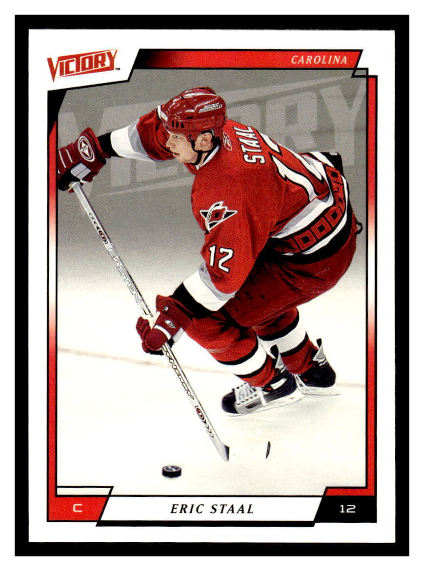 2006 Upper Deck Victory #35 Eric Staal - Carolina Hurricanes