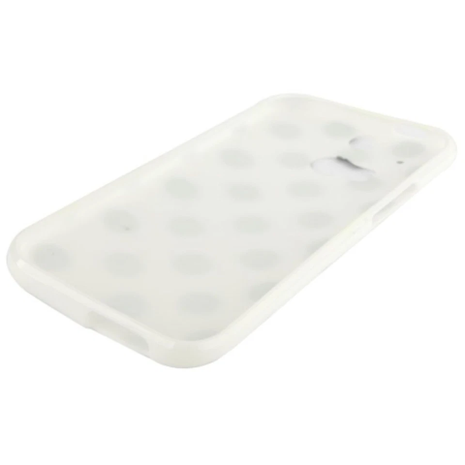 Custodia Protettiva Telefono Cellulare Cover di Copertura TPU per HTC One M8 - Immagine 3 di 4