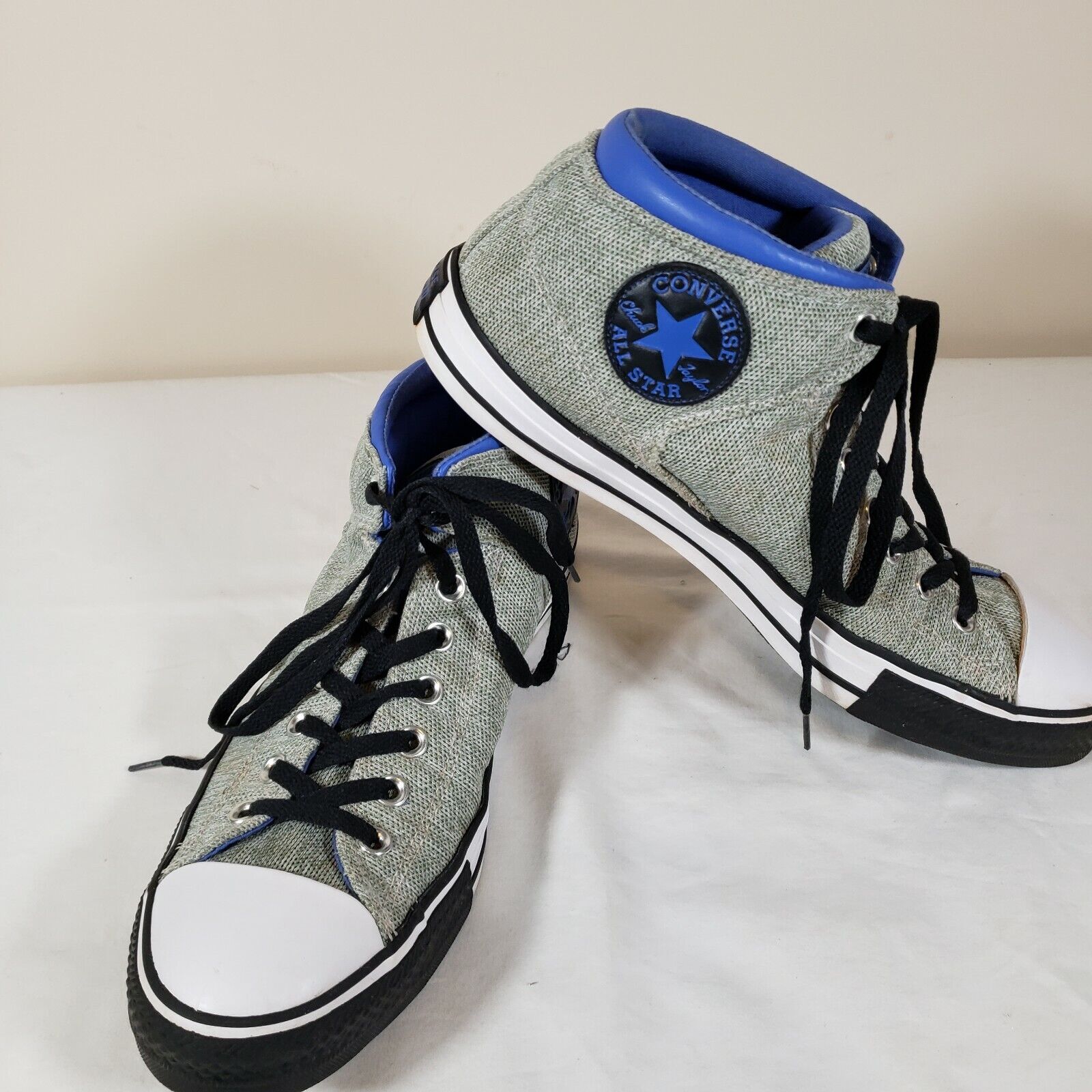 Gray Blue Converse All Star Size 11 Used | eBay