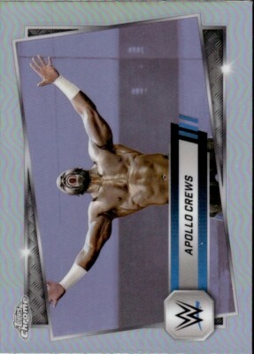 2025 Topps Chrome WWE - Apollo Crews #114 Refractor