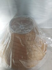 Thomas Blakemore Lampshade antique gold check round (lot 123)