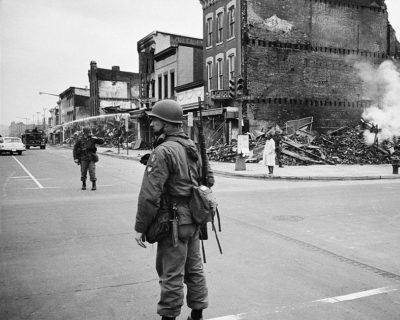 WASHINGTON D.C. RIOTS AFTER MLK DEATH, 1968 11x14 GLOSSY PHOTO PRINT | eBay