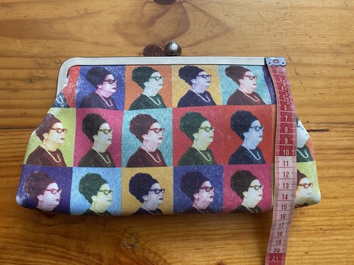 Sarah's Women KALTHOUM WARHOL CLUTCH BAG WALLET Size 28x15 cm - Imagen 11 de 13