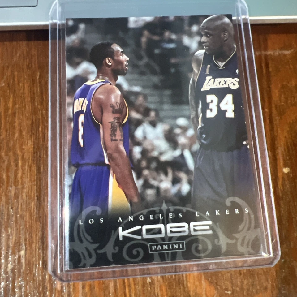 Kobe Bryant Shaquille O'Neal 2012-13 Panini Kobe Anthology #93 HOF NM-MT - Image 3 of 4