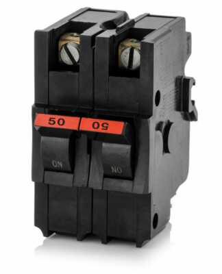 FPE   NA250 - Federal Pacific. 240V Stab-Lok Circuit Breaker - RED HANDLE