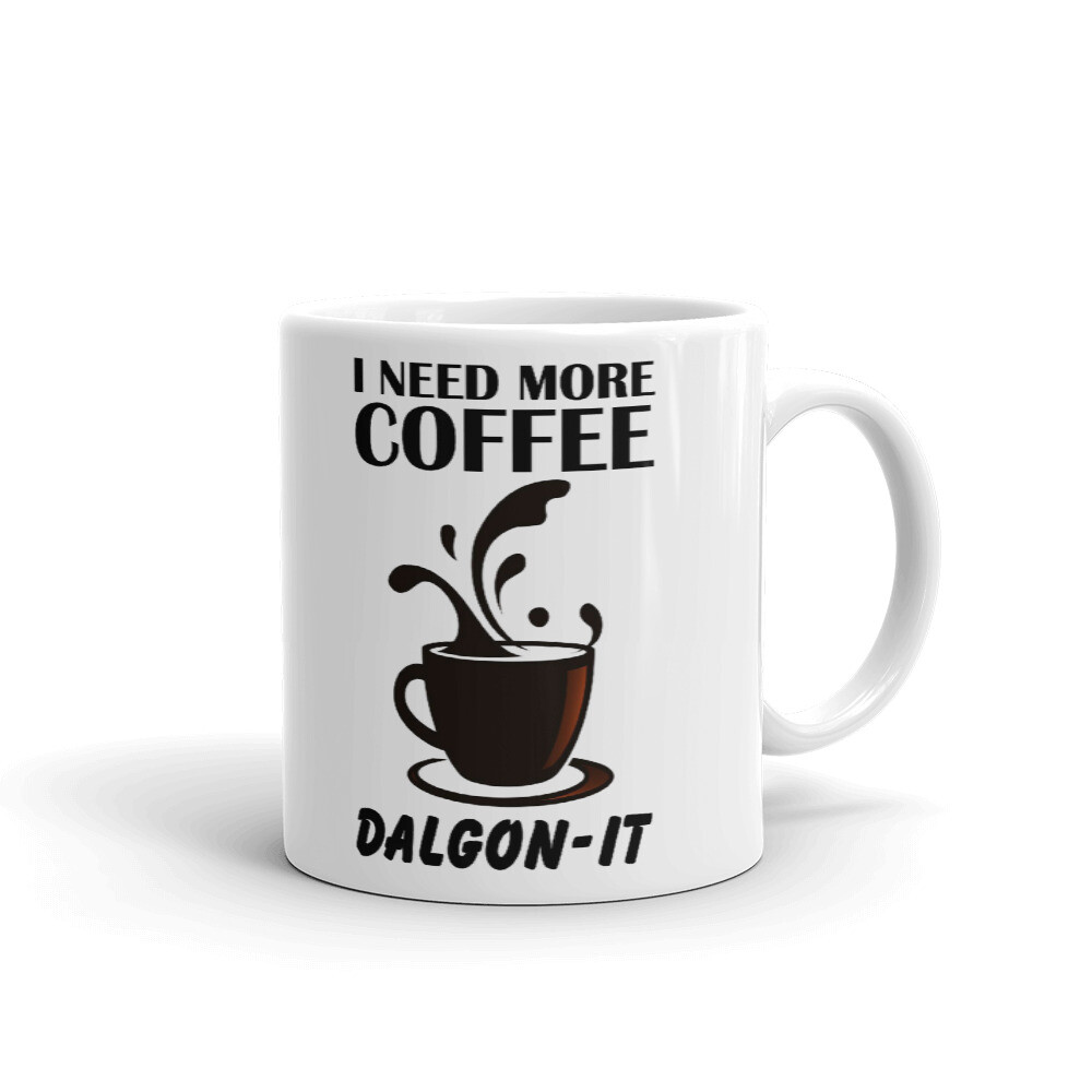 I Need More Coffee Dalgon-IT Office Work Cup Gift Coffee Tea Ceramic Mug |  eBay