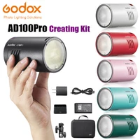 Godox AD100Pro AD100 Pro Pocket Flash Light Strobe Flash for Outdoor Photography
