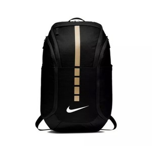 white and gold nike bag
