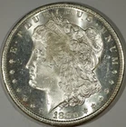 1880 S $1 Morgan Silver Dollar BU Semi Proof-like mirrored field