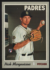 2019 Topps Heritage #625 - Nick Margevicius RC - San Diego Padres  19-216