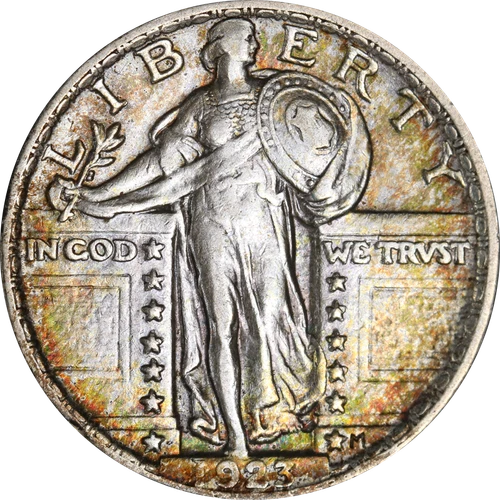 1923-P Standing Liberty Quarter — photo from the most recent tracked eBay sale