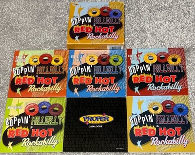 From Boppin' Hillbilly To Red Hot Rockabilly CD Box Set Import (4