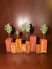 "Thankful" Picture Holder
