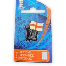 Official Licensed ECB England Vintage 2011 Cricket Pin Badge New w/Tags M1 