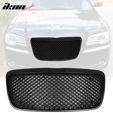 Fits 11-14 Chrysler 300 300c B Style Front Bumper Hood Mesh Grille Assembly Abs Fits 11-14 Chrysler 300 300c B Style Front Bumper Hood Mesh Grille Assembly Abs